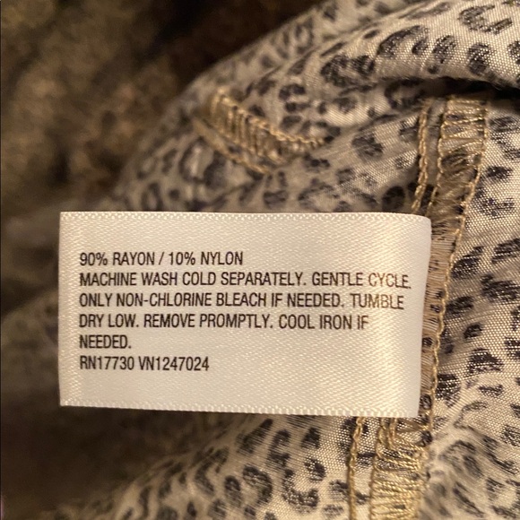 A New Day Leopard Print High Low Dress…size L - Picture 6 of 7